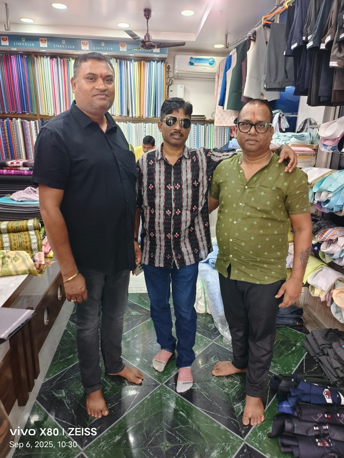 New Prince Tailor & Cloth storefront, Jajpur Road